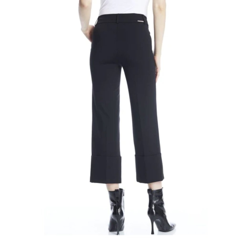 Like New I Love Tyler Madison ILTM "The Cher" Wide Leg Cropped Cuffed - Picture 2 of 10